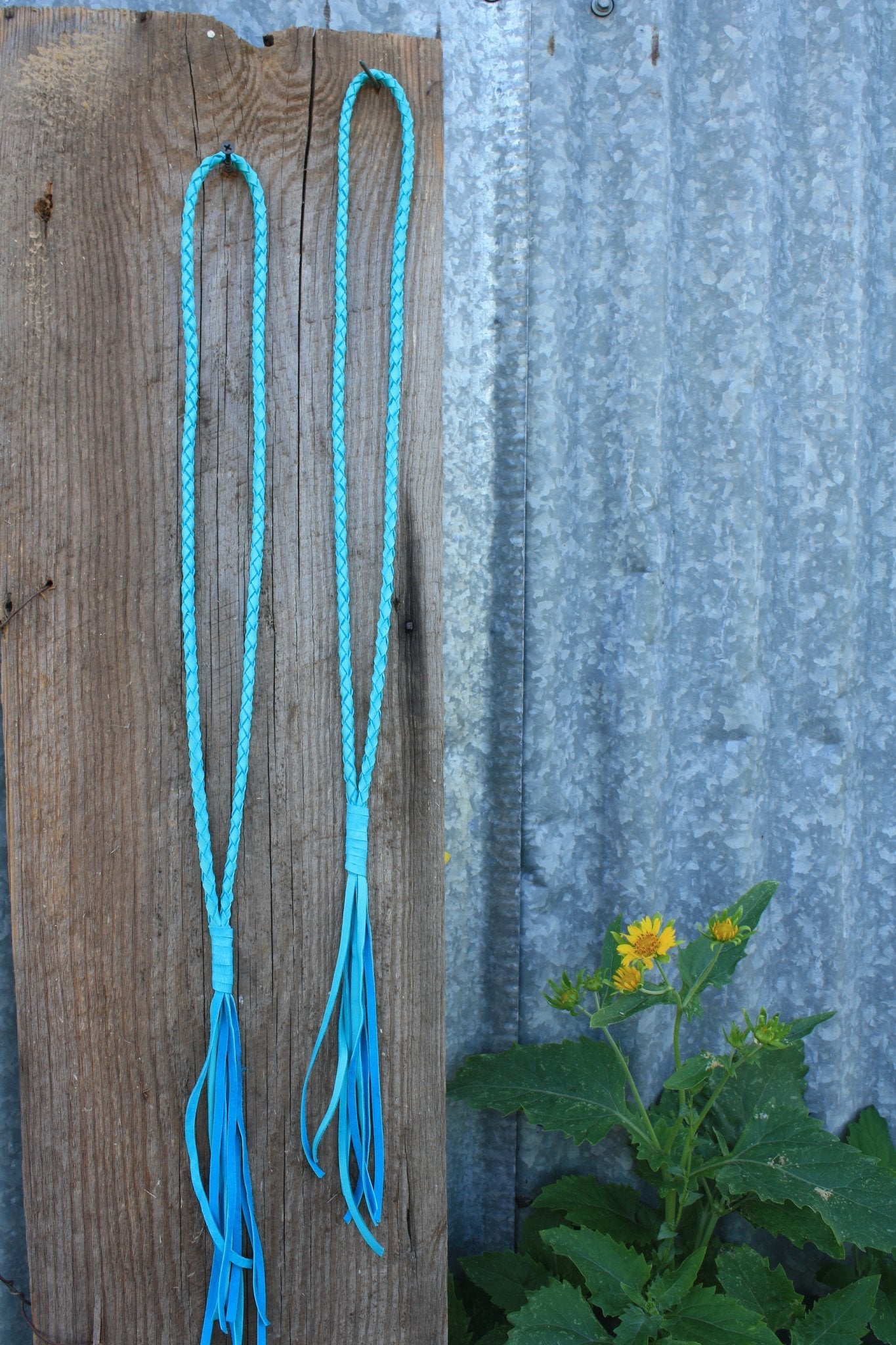 Artisan Braided Leather Necklace