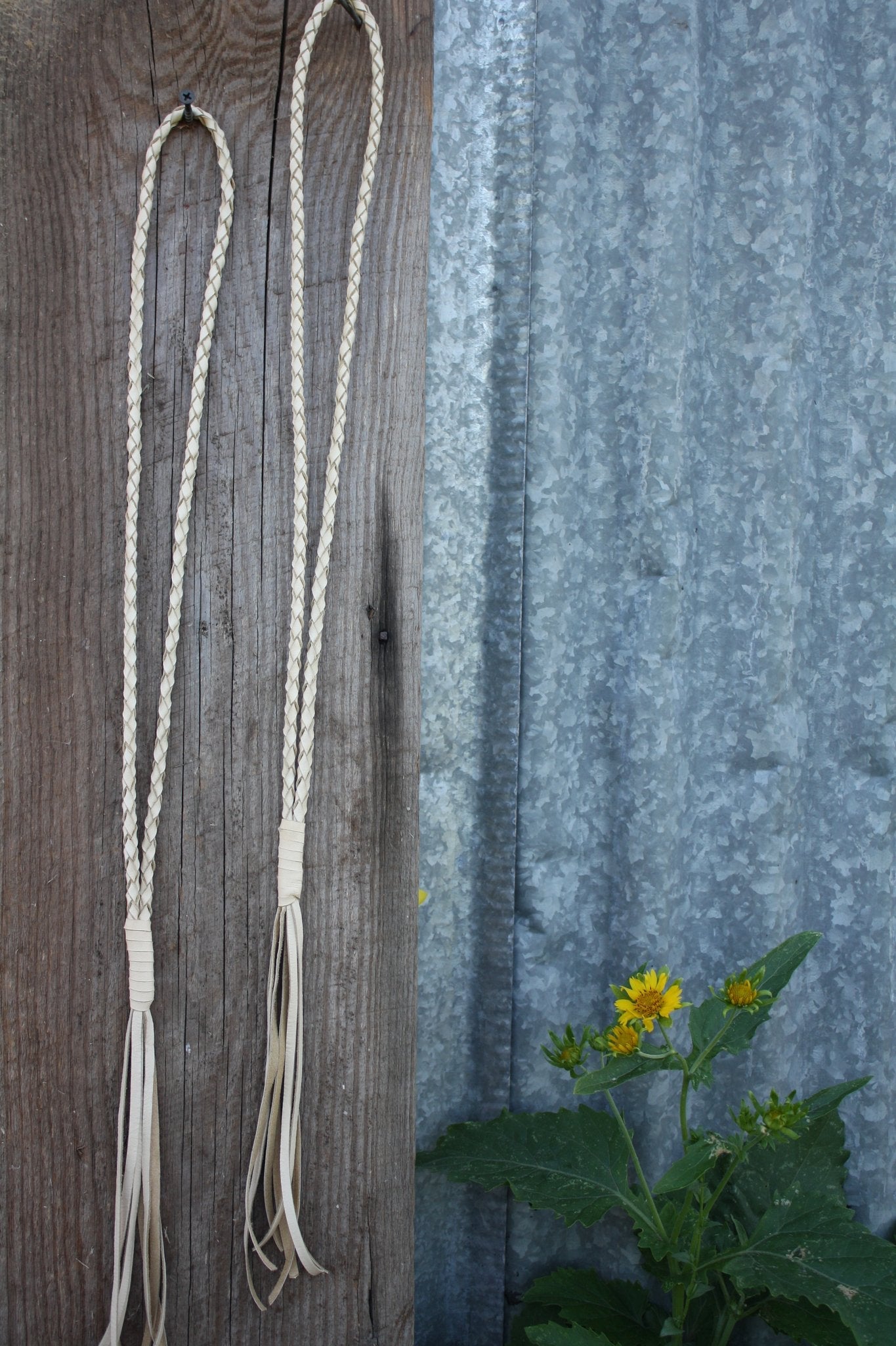 Artisan Braided Leather Necklace