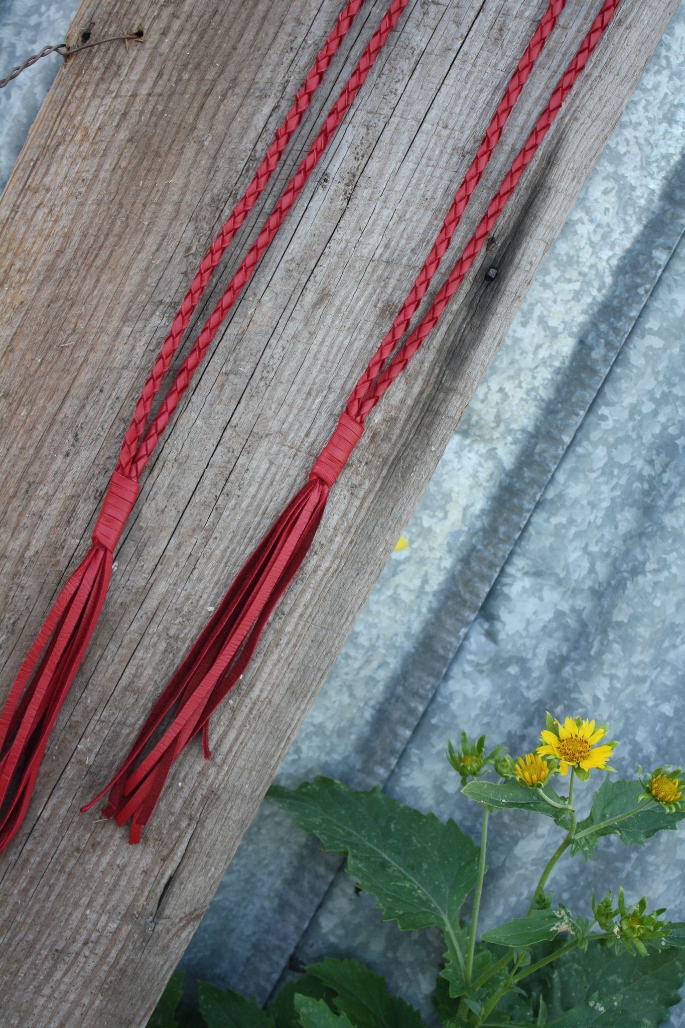 Artisan Braided Leather Necklace